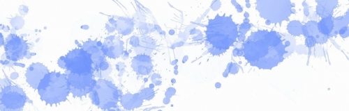 Fine Art Mom Blue Paint Splats